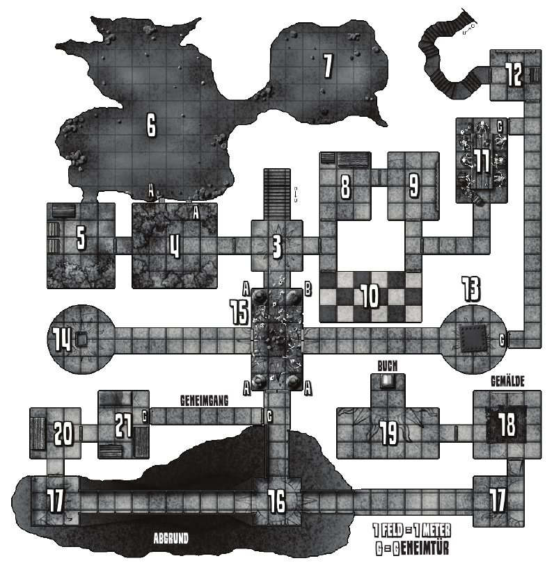 Festung des Unheils - Die Dungeon