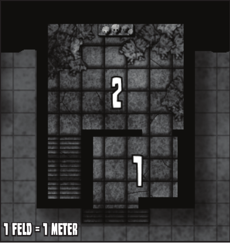 Festung des Unheils - Der Eingangsbereich